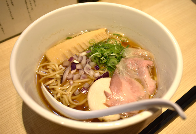 蛤と京鰹らぁ麺（醤油）