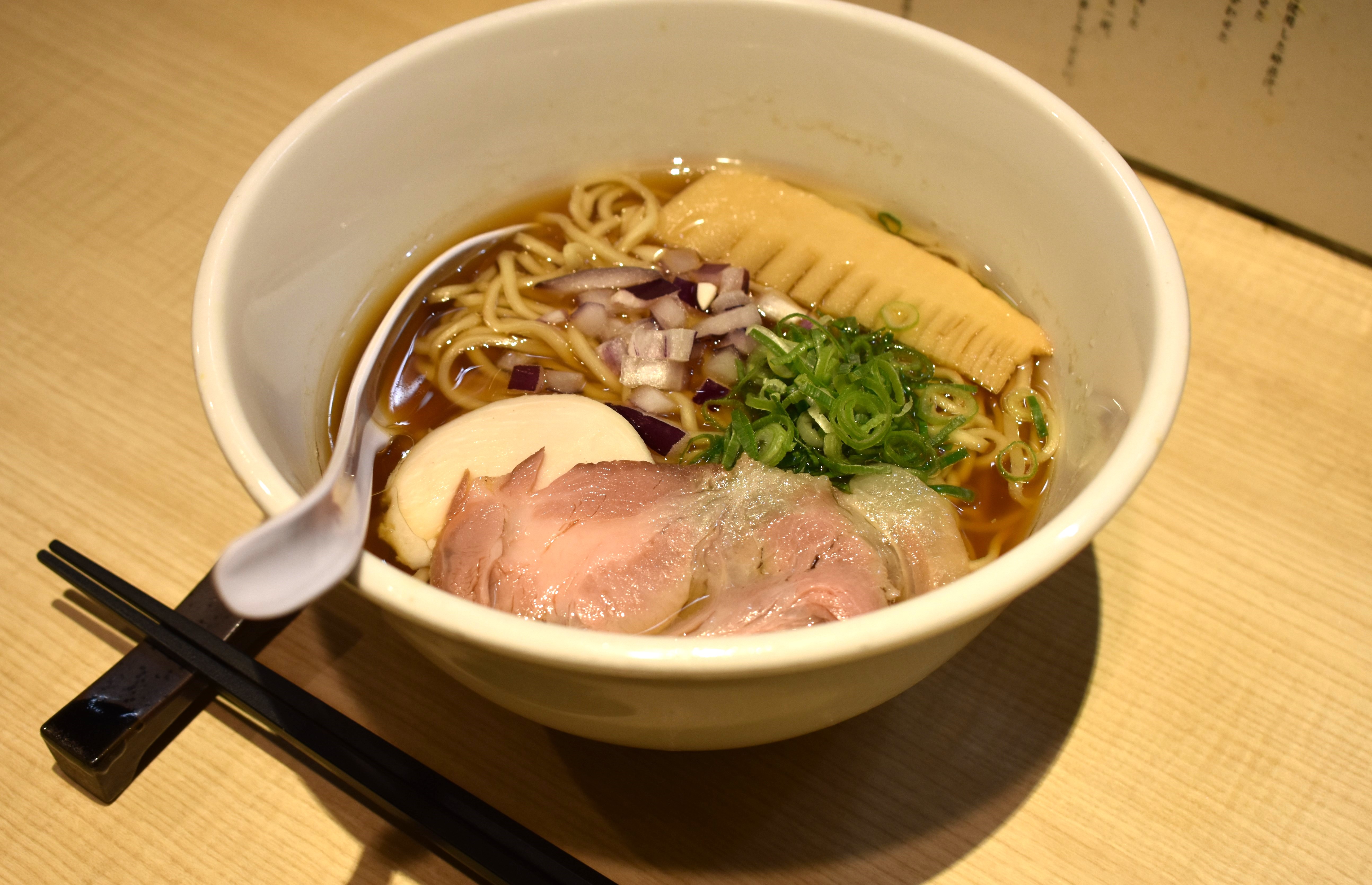 蛤と京鰹らぁ麺（醤油）